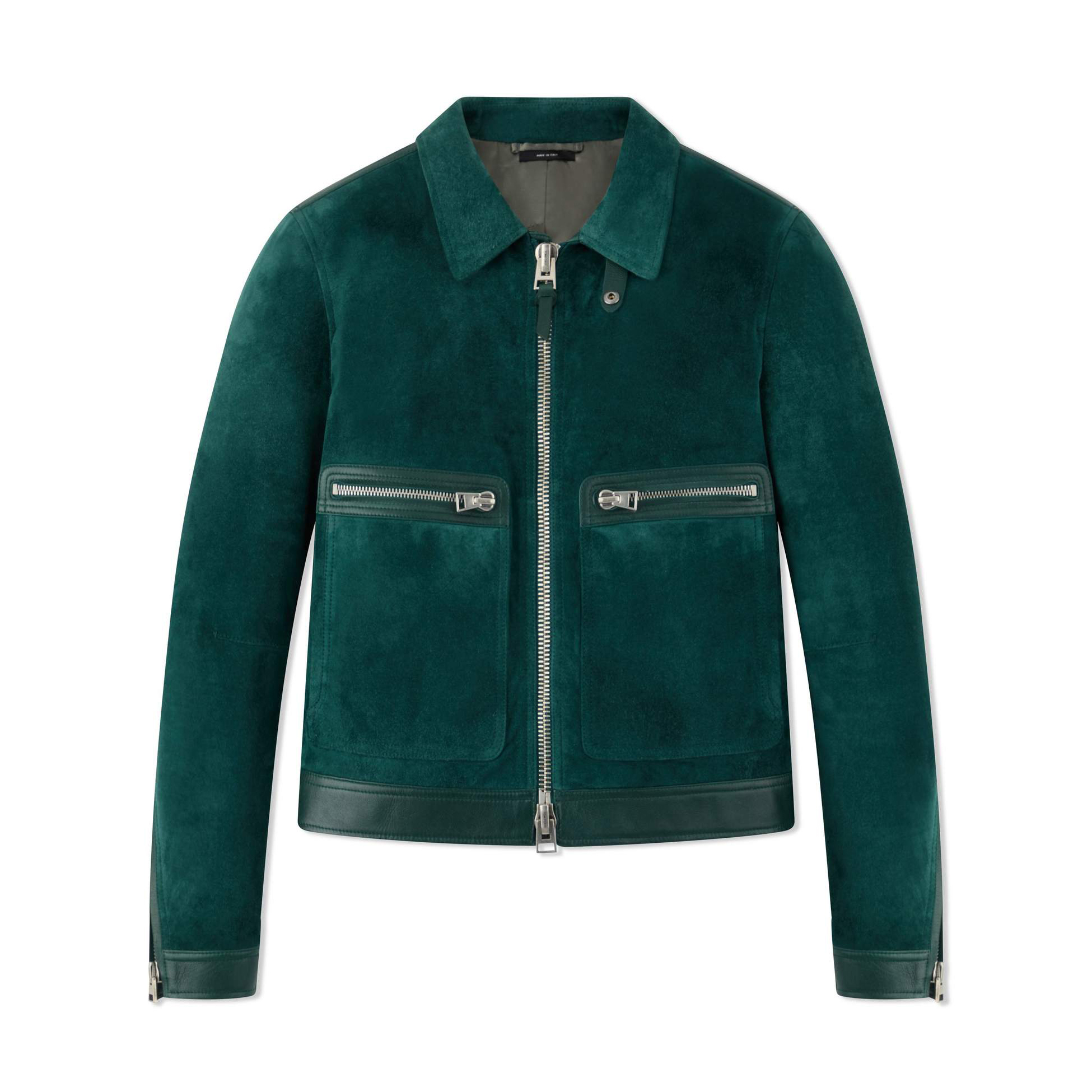 Tom Ford Suede Zip Lapel Jacket #nigo96185