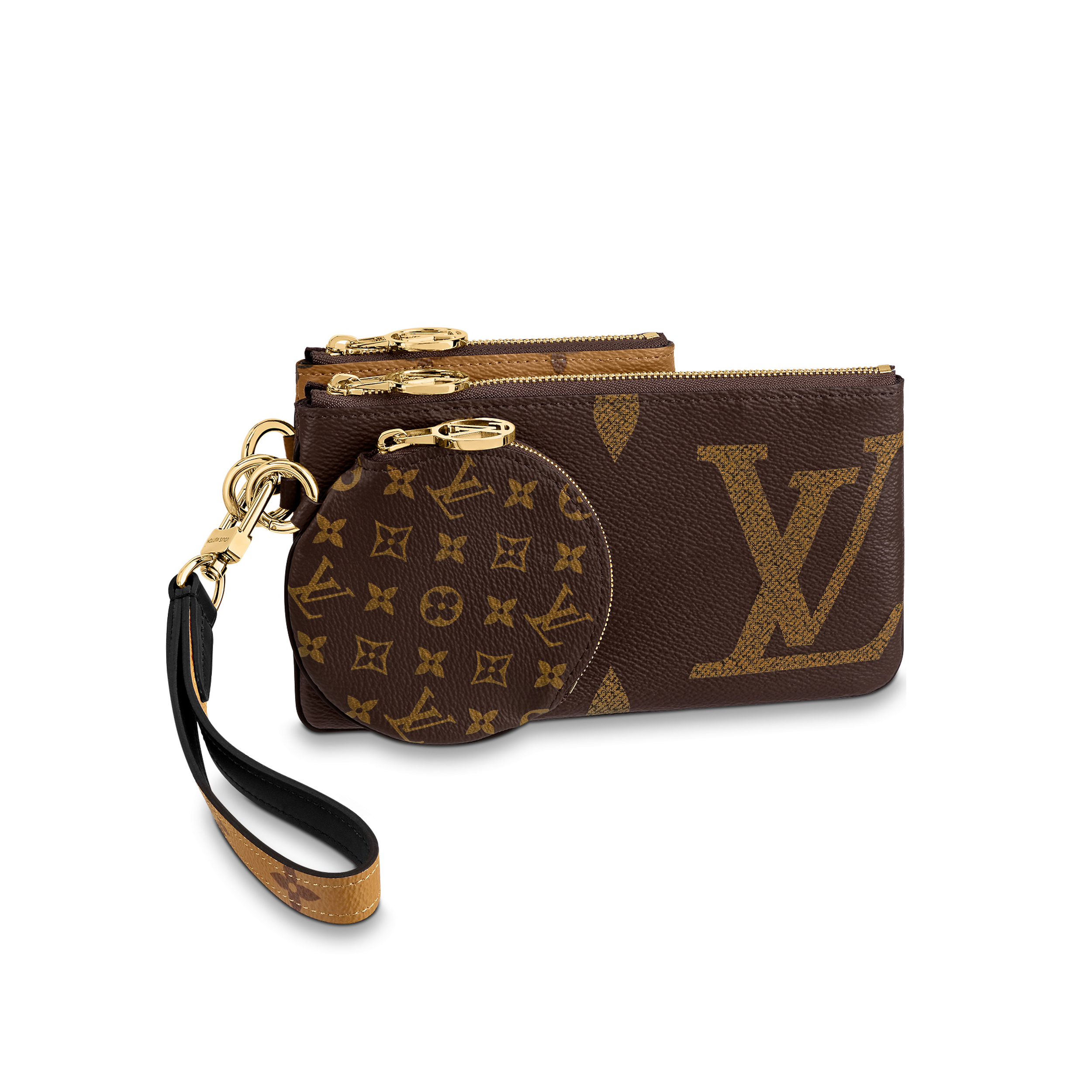 Louis Vuitton TRIO Leather Clutch Bag Set of 3 #nigo96184