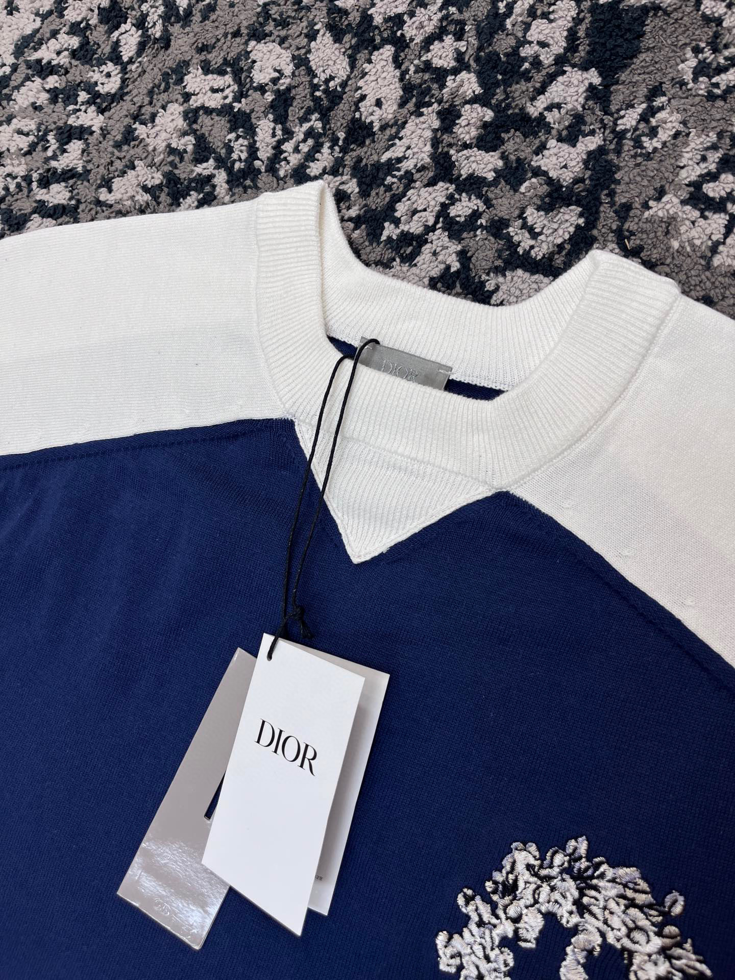 Dior Colour Block Design Short Sleeve T-shirt #nigo96192