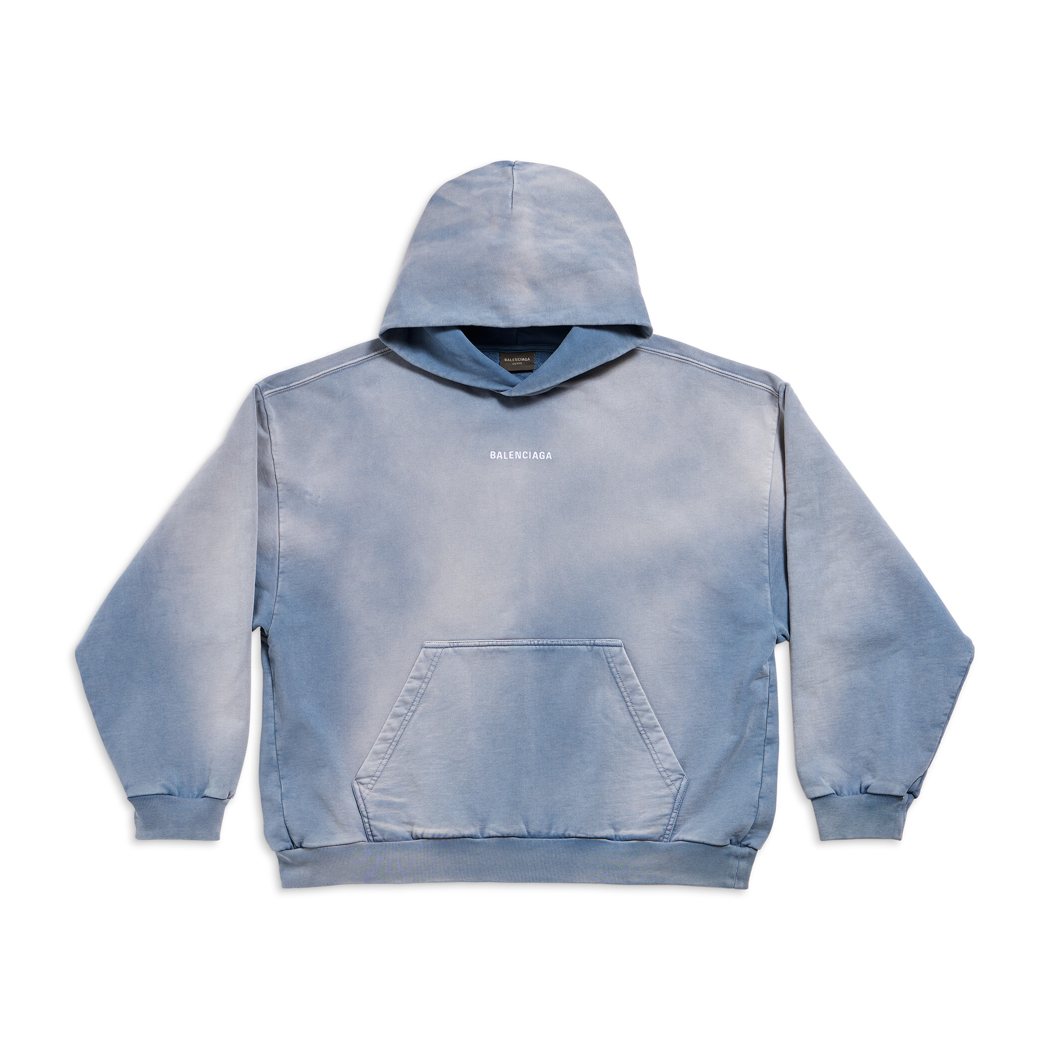 Balenciaga Washed Tie-Dye Hooded Sweatshirt Pullover #nigo96232
