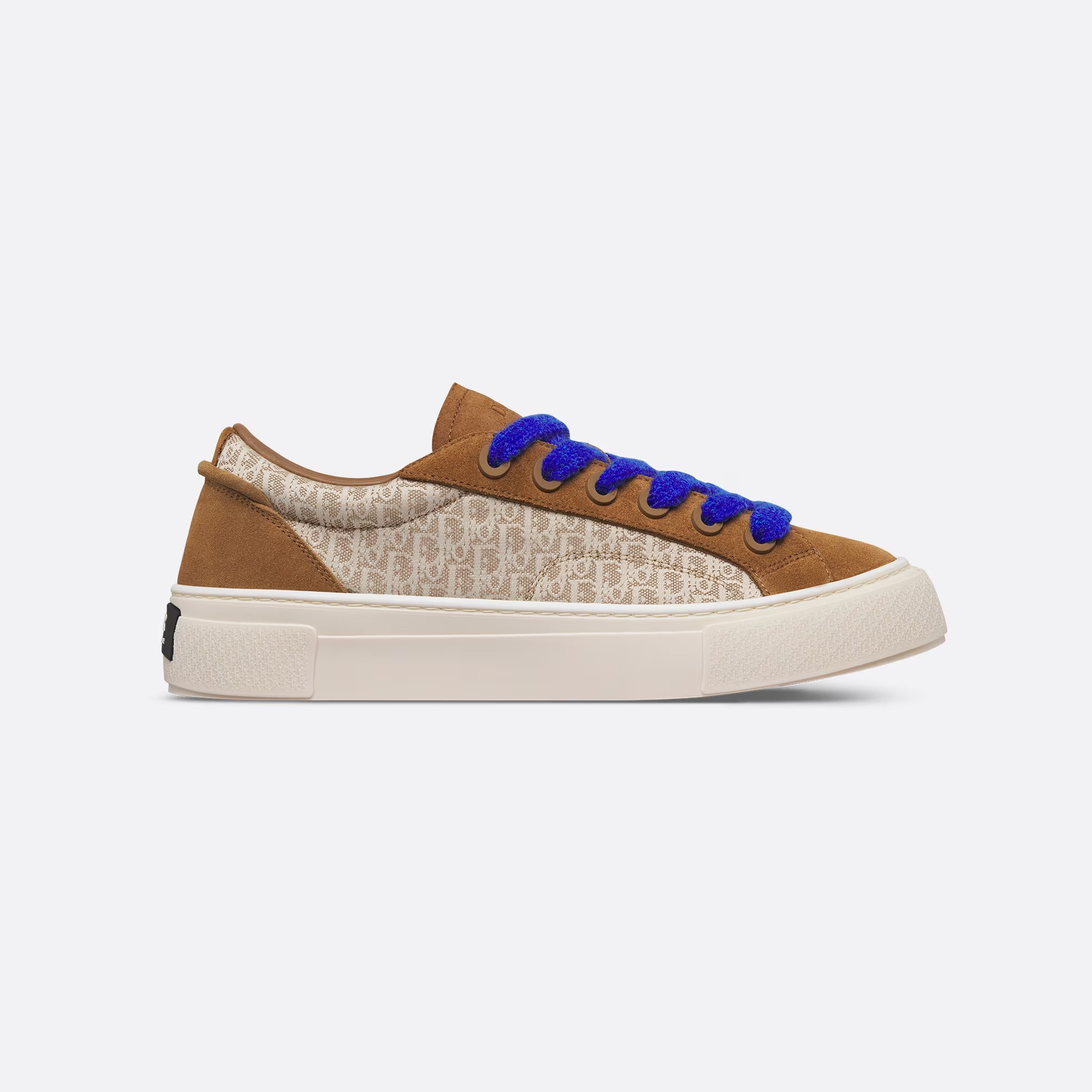 Dior Flat Bottom Printed Lace Up Canvas Casual Board Shoes #nigo21683
