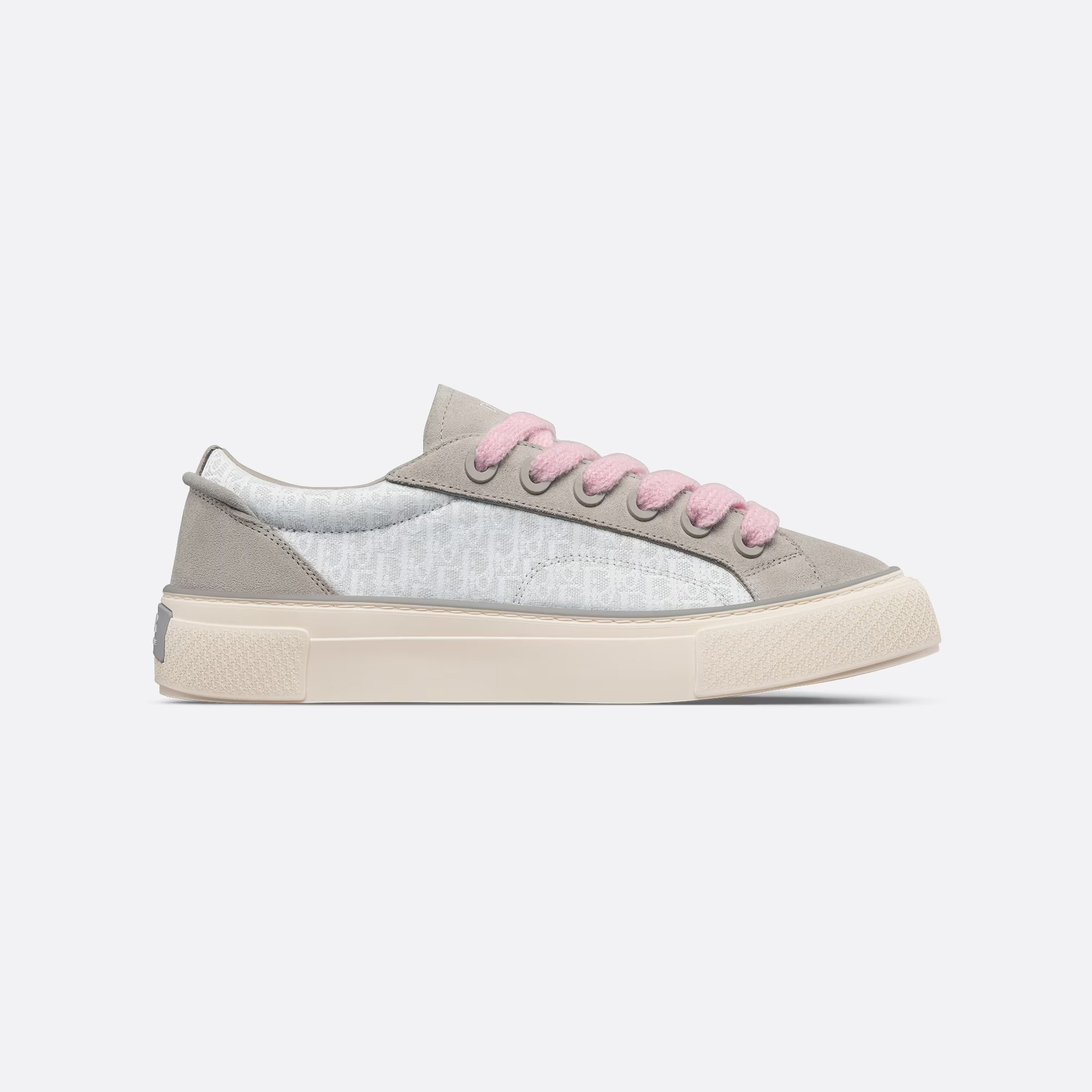 Dior Flat Bottom Printed Lace Up Canvas Casual Board Shoes #nigo21683