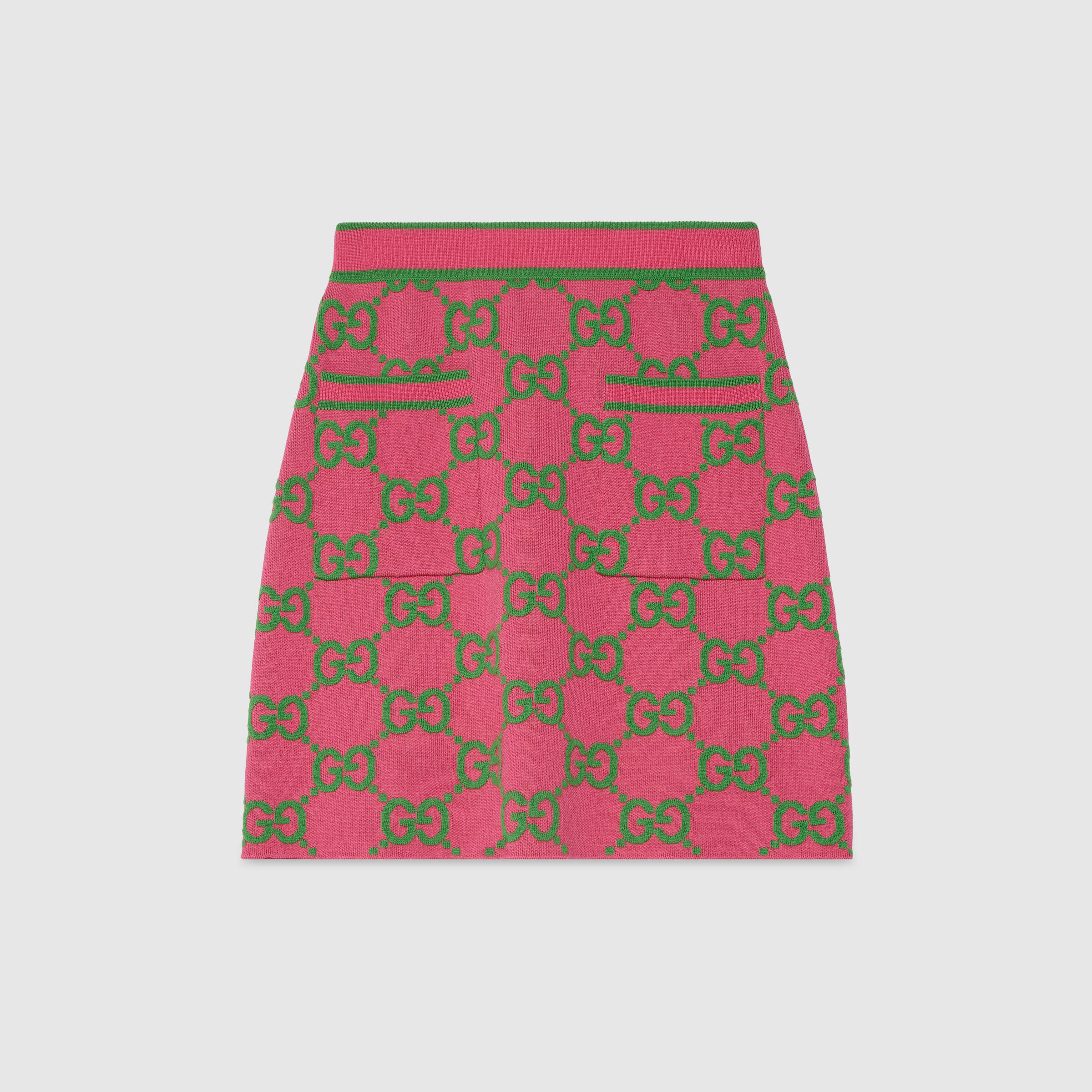 Gucci Knitted Printed Half Length Short Skirt #nigo21684