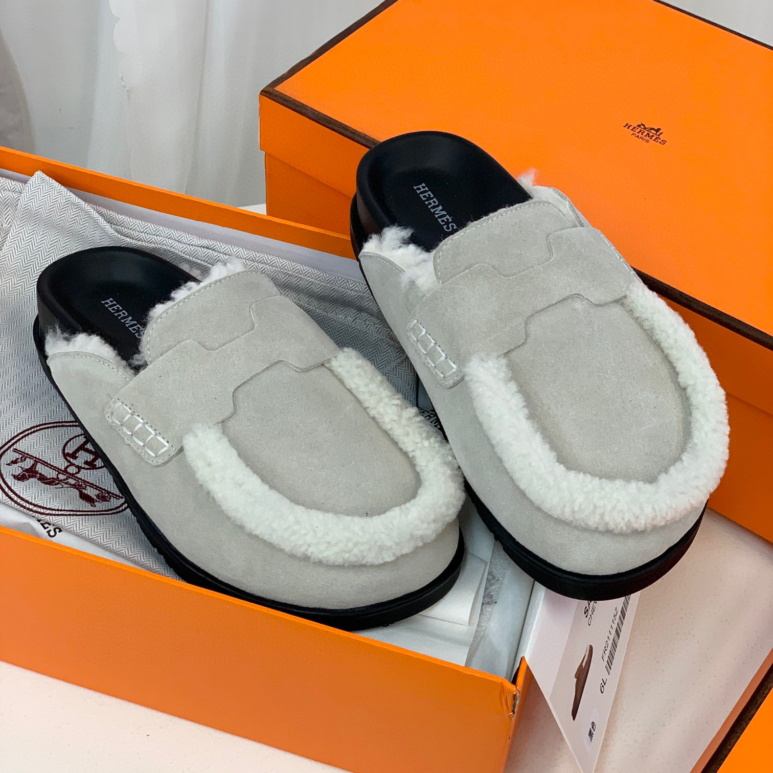 Hermès Hair Slippers Shoes #nigo96253