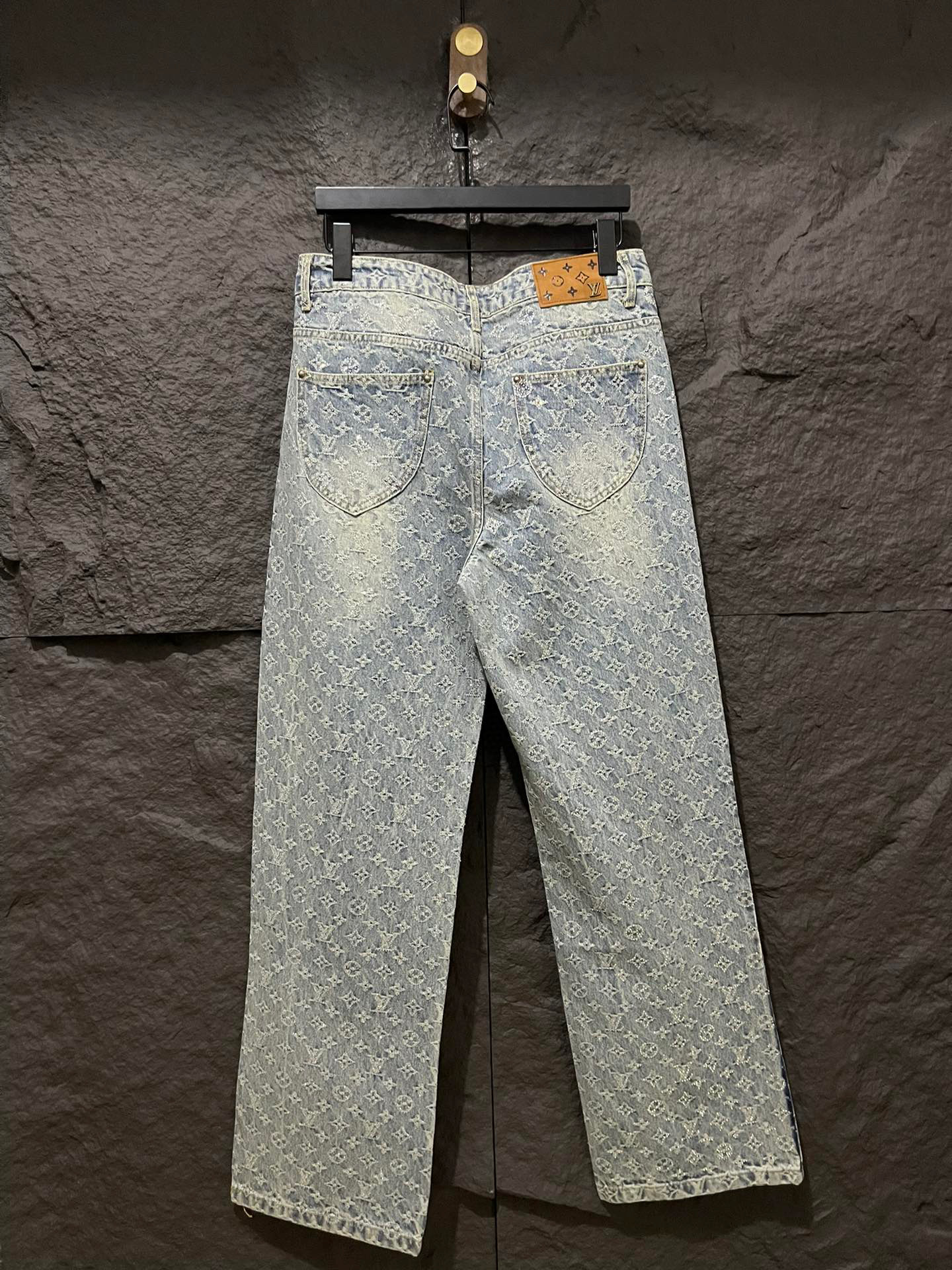 Louis Vuitton Washed Jeans Pants #nigo96262