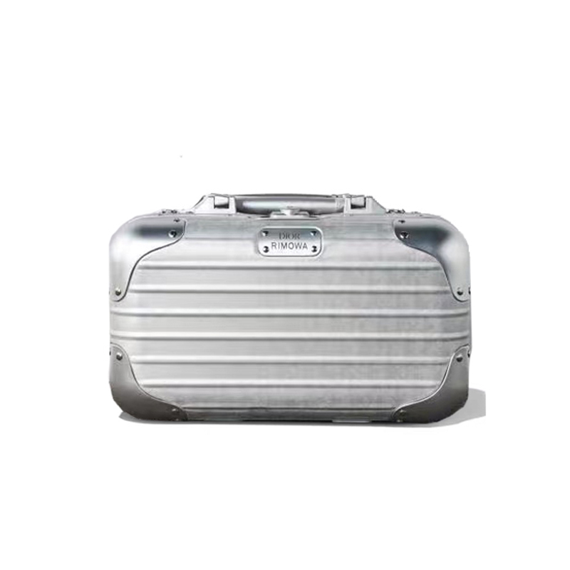 Dior Logo Printed Suitcase Tote Cosmetic Case Bag #nigo51198