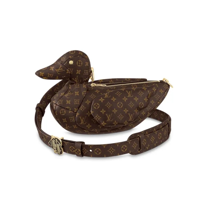 Louis Vuitton Leather Duck Bag Messenger Bags #nigo4656
