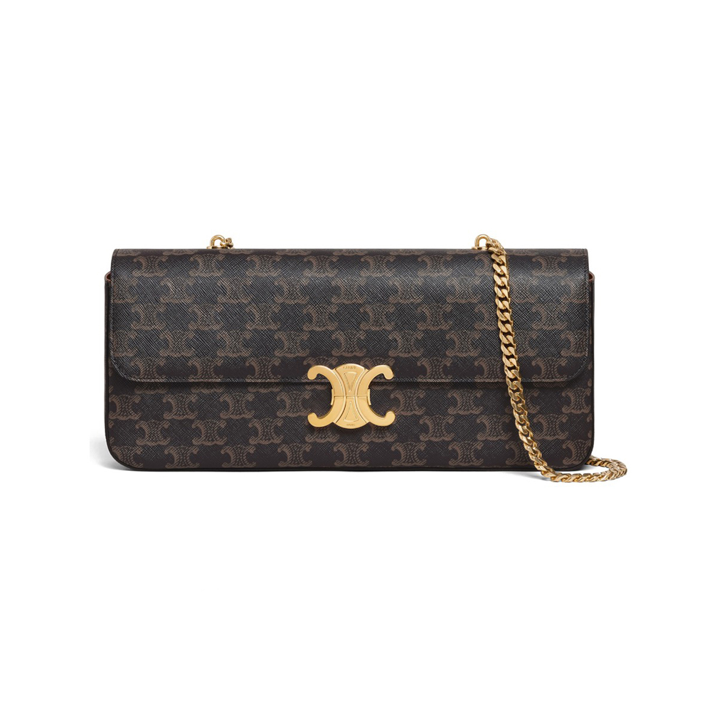 Celine Rectangular Outline Underarm Shoulder Bag Retro Art Bags #nigo51485