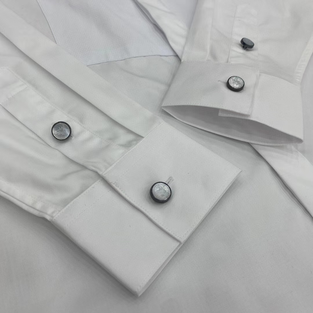 Dior Embroidery Long Sleeve Shirt #nigo51653