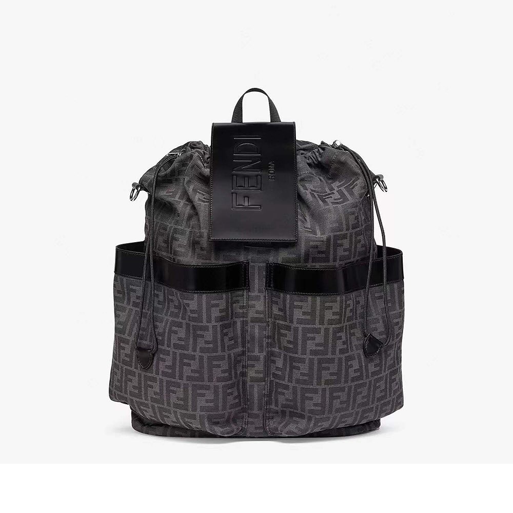 Fendi Strike Large Medium FF jacquard fabric backpack #nigo7891