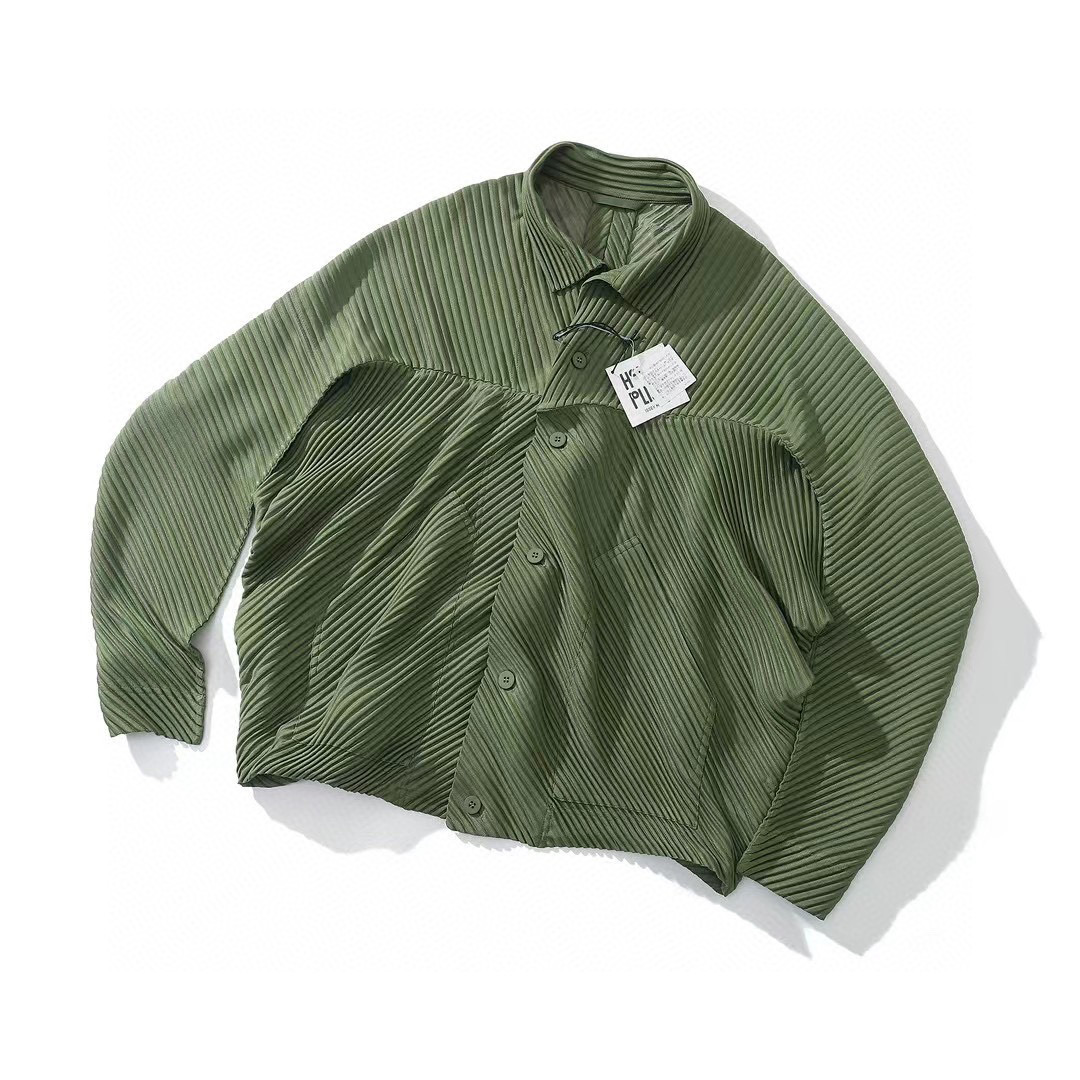 Issey Miyake Ruffled Shirtwaist Coat #nigo6389