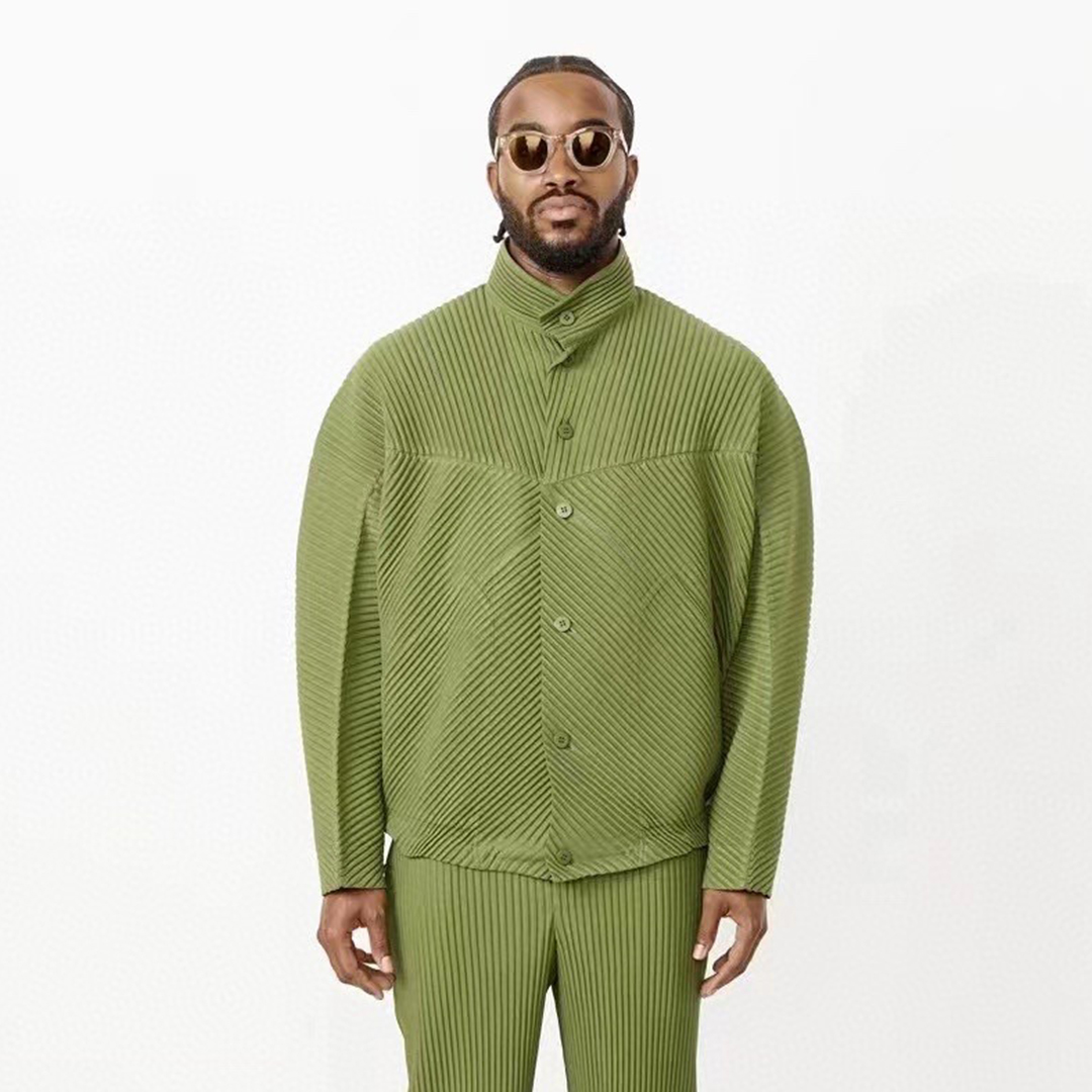 Issey Miyake Ruffled Shirtwaist Coat #nigo6389