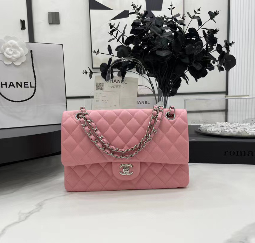 CHANEL Classic Flap CF 22k NIGO Sheepskin Leather Soft Chain Shoulder Bag #nigo54761