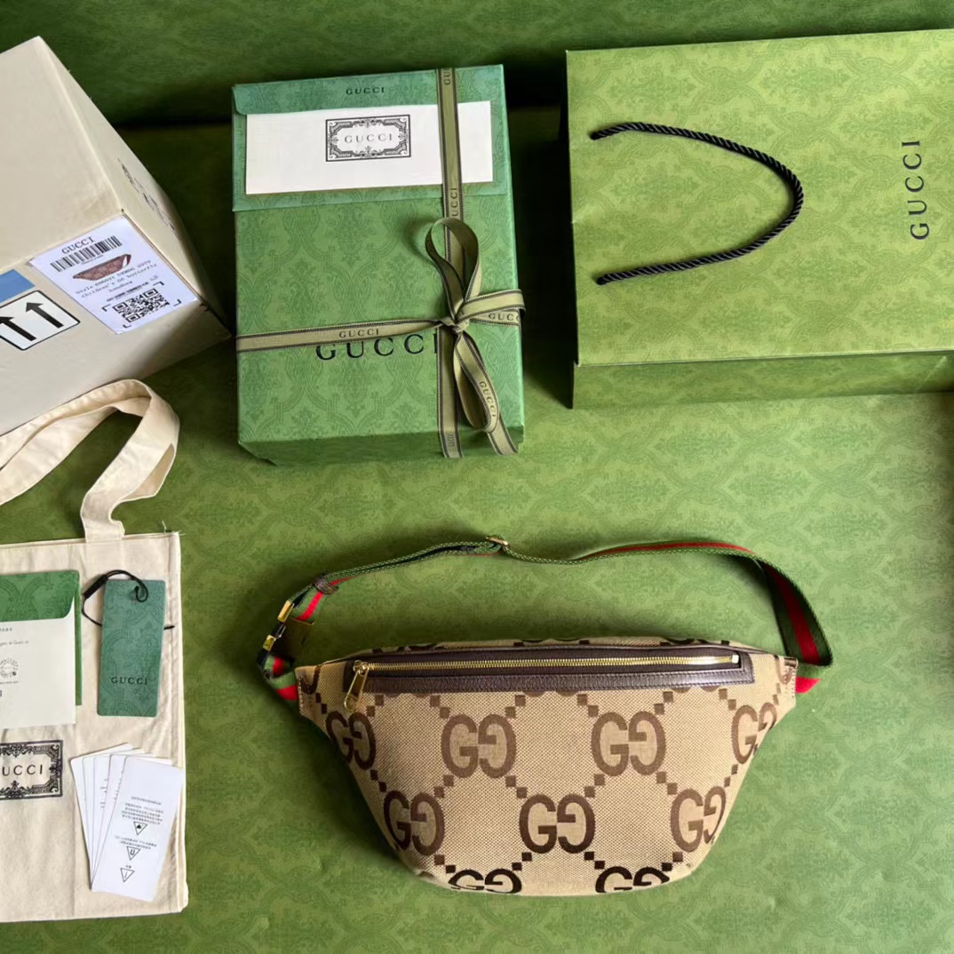 Gucci Webbing Canvas Waist Bag Chest Bag #nigo54315