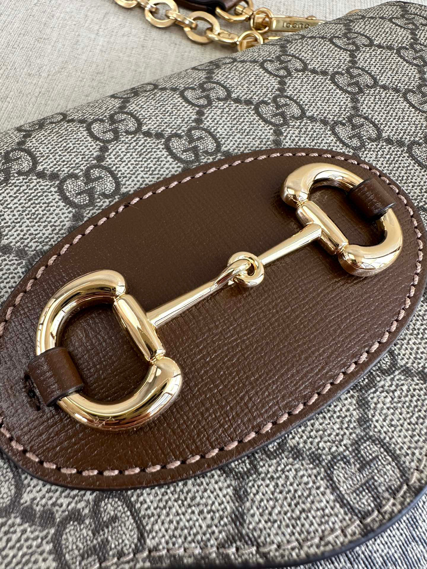 GUCCI 1955 Horsebit Crossbody With Detachable Shoulder Strap Handbag Bag #nigo55698