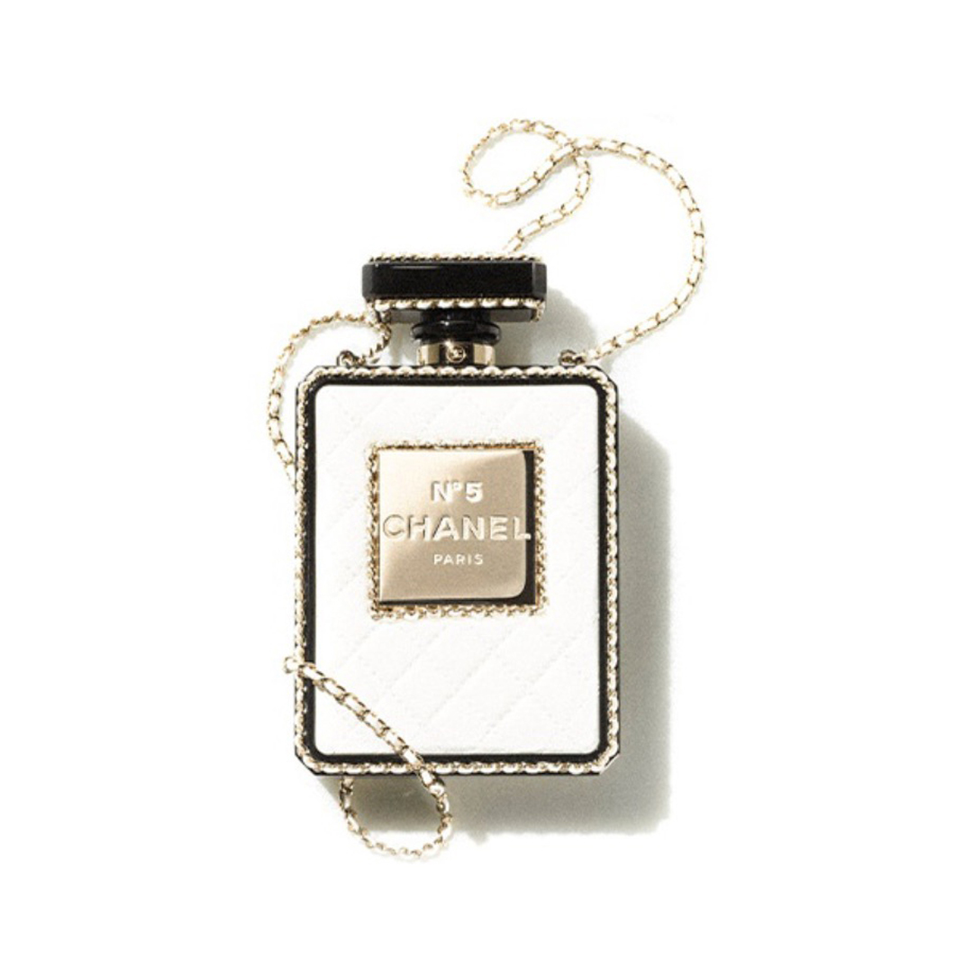 CHANEL Leather Mini Phone Coin Purse Bag Box #nigo53833