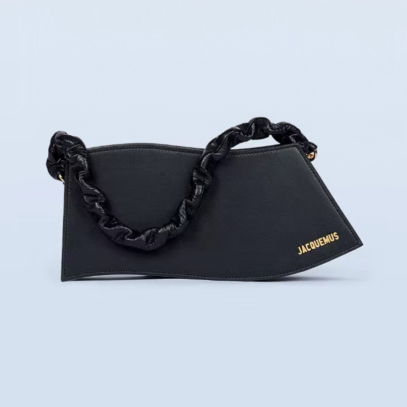 Jacquemus Rhino Horn Chain Leather Tote Bag #nigo54197