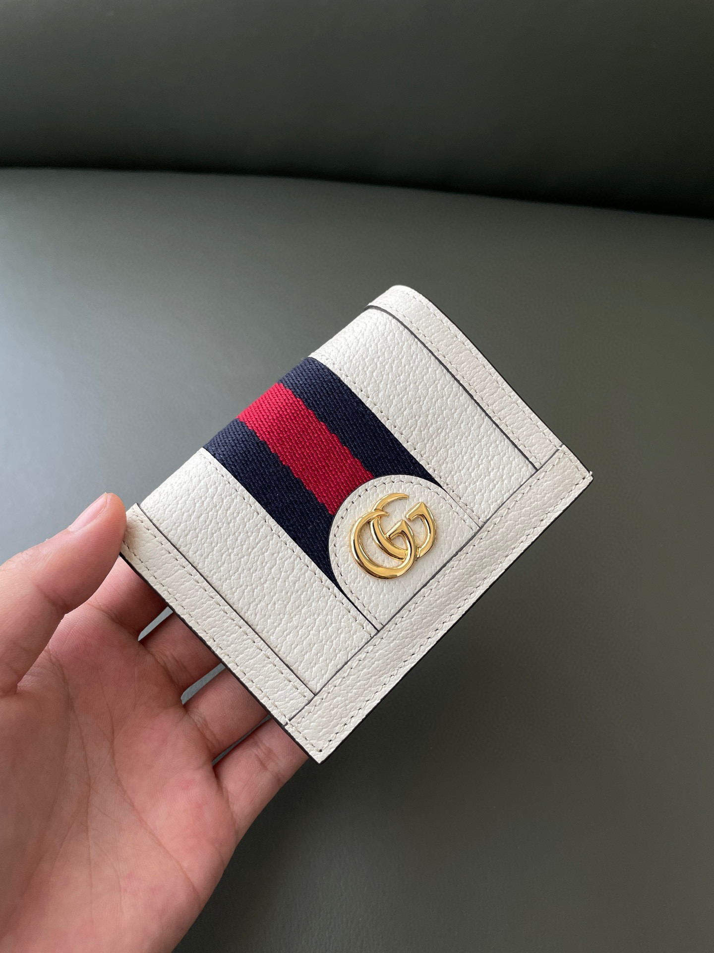 Gucci NIGO Leather Canvas Patchwork Small Wallet bag #nigo21141