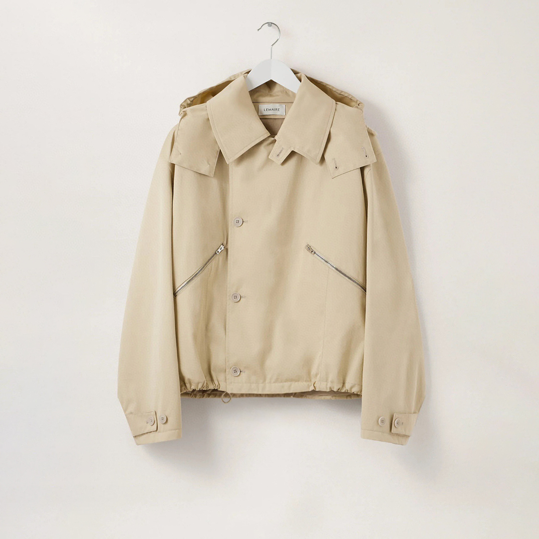 Lemaire Hooded Short Waterproof Jacket #nigo6475