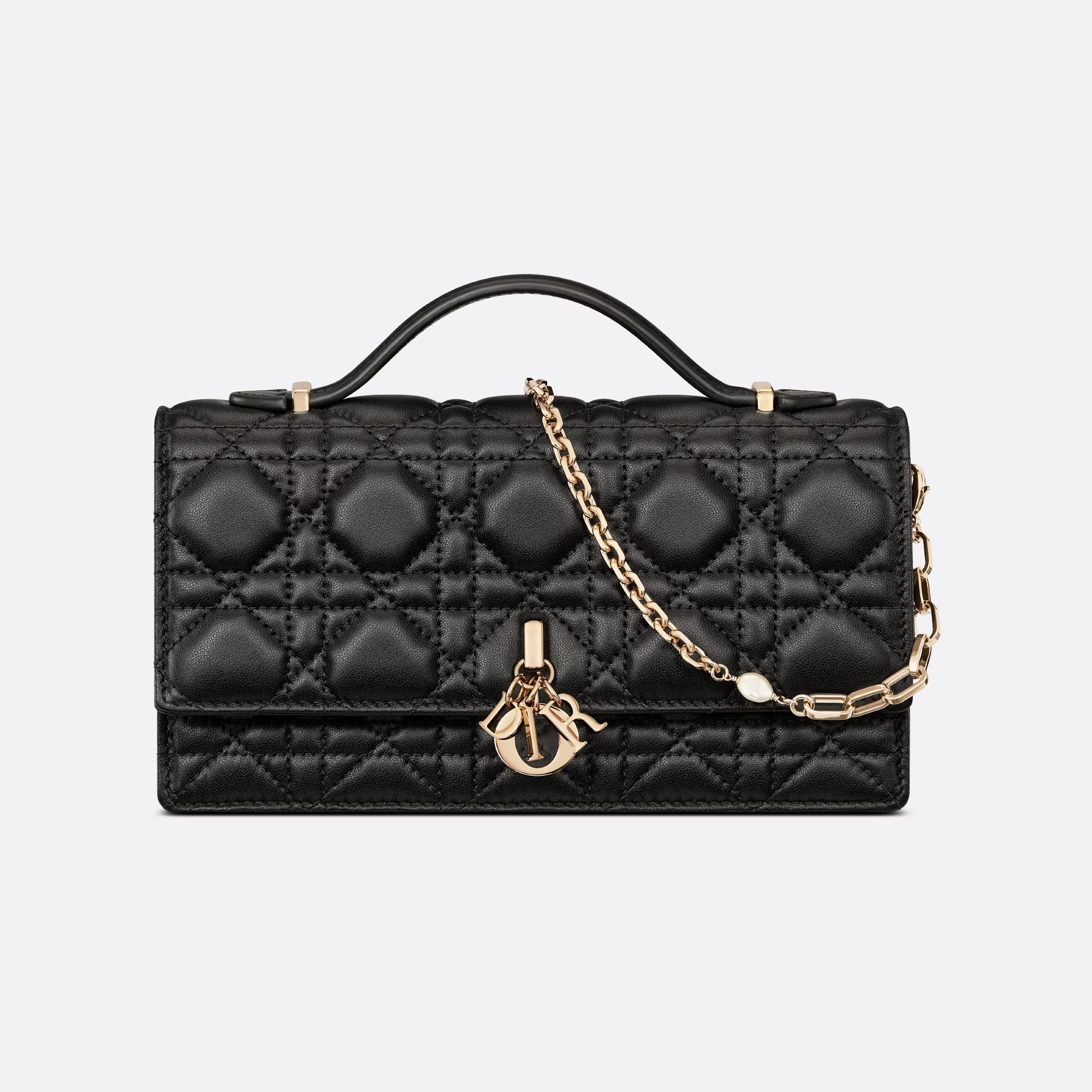 Dior MISS Leather Carrying Chain Bag #nigo21721
