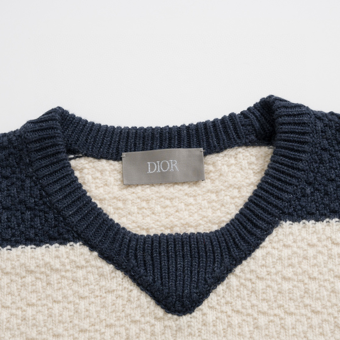 Dior Tears Sweater Crew Neck Casual Knit Pullover #nigo96297