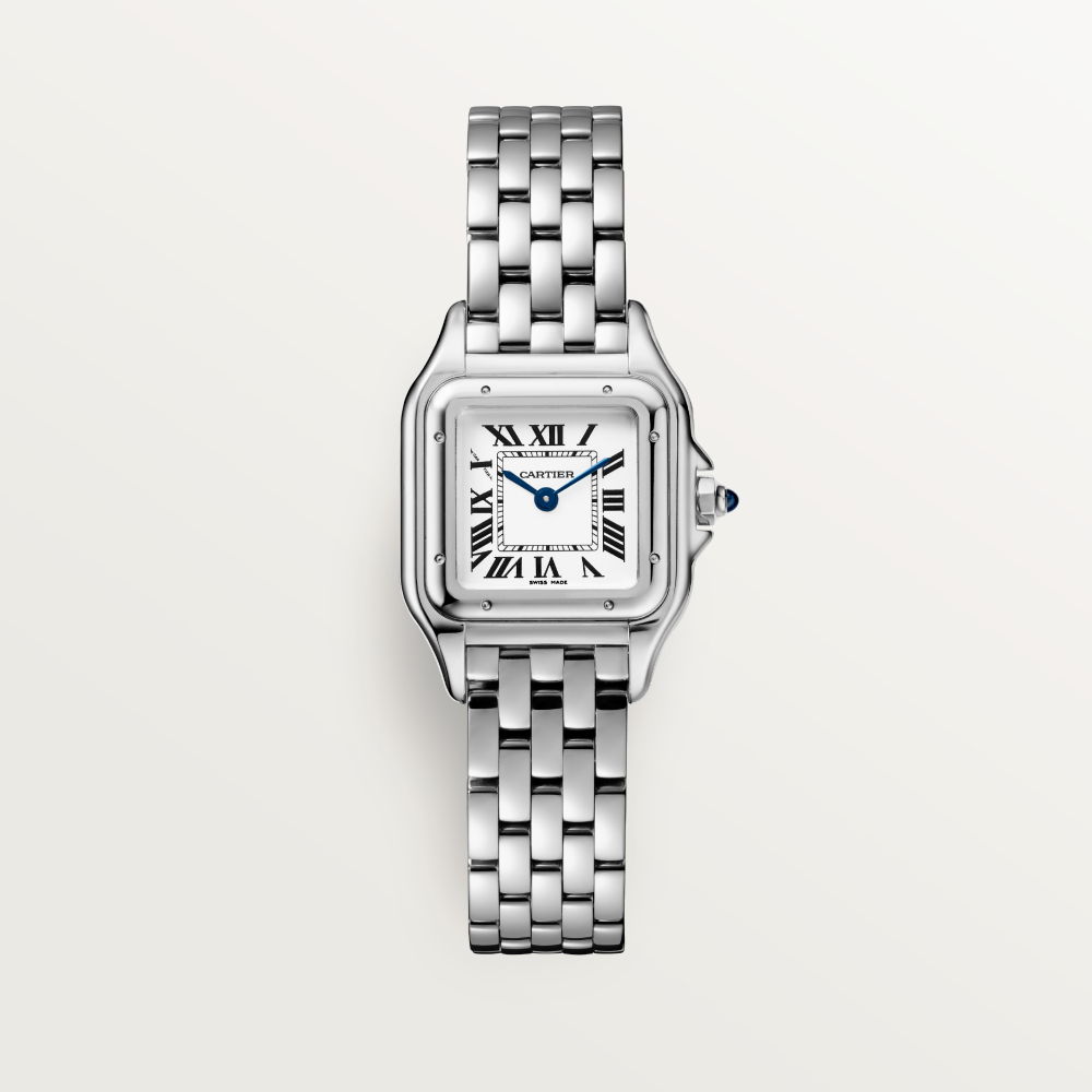 Cartier Cheetah Collection Silver Fashion Small Square Watch #nigo96317