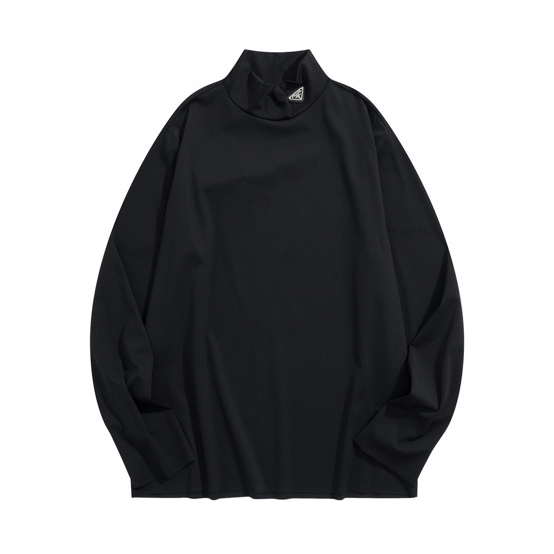 Prada NIGO Man High Neck Solid Sweater #nigo1433