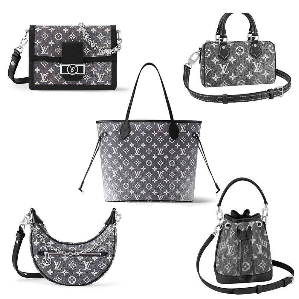 Louis Vuitton Denim Fabric Handbag Bags Bag #nigo53444