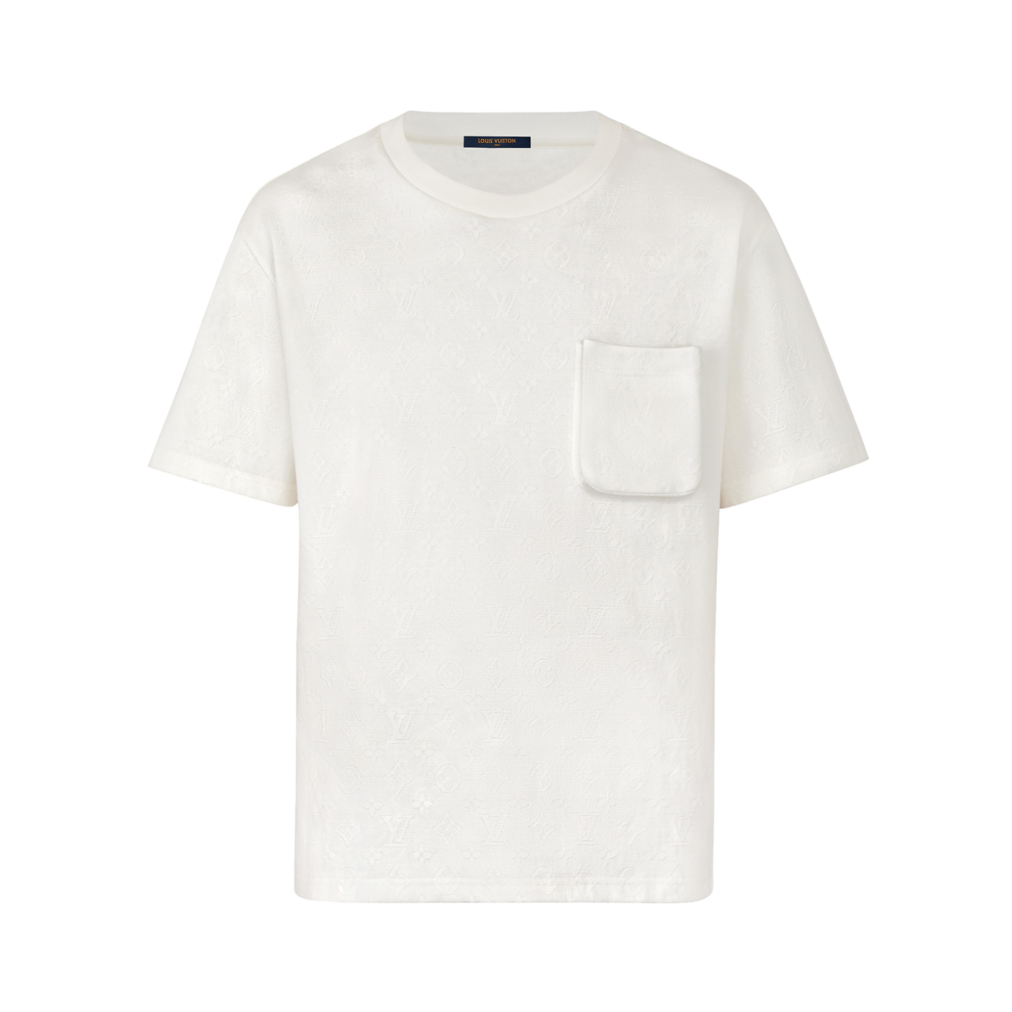 Louis Vuitton Cotton Pocket Short Sleeve T-Shirt #nigo96181
