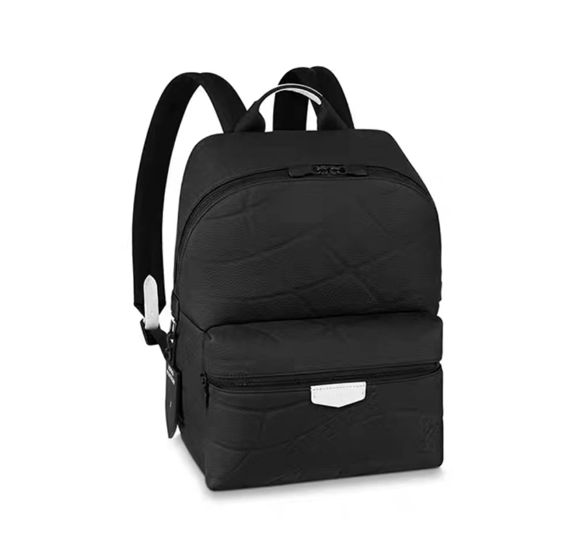 Louis Vuitton NIGO Black Leather Backpack Bag Bags #nigo56591