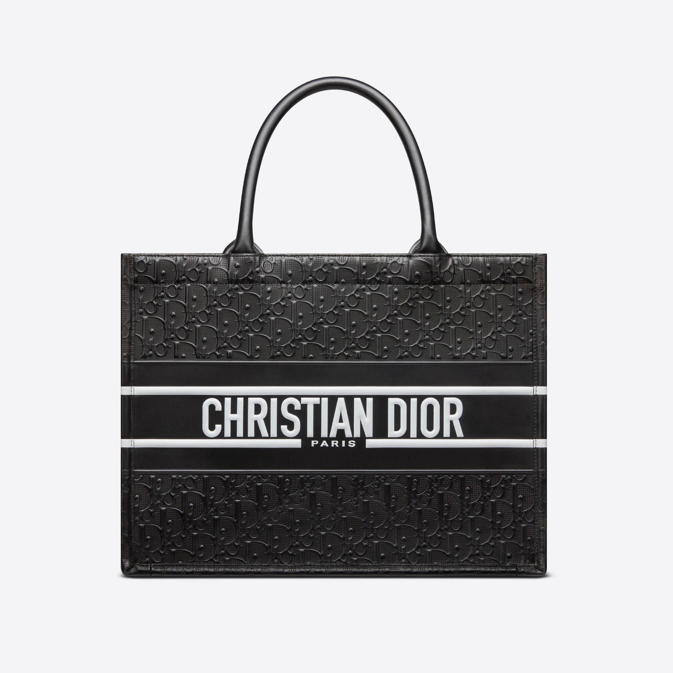 DIOR Hollow Embossed Logo Leather Bag Bags #nigo4457