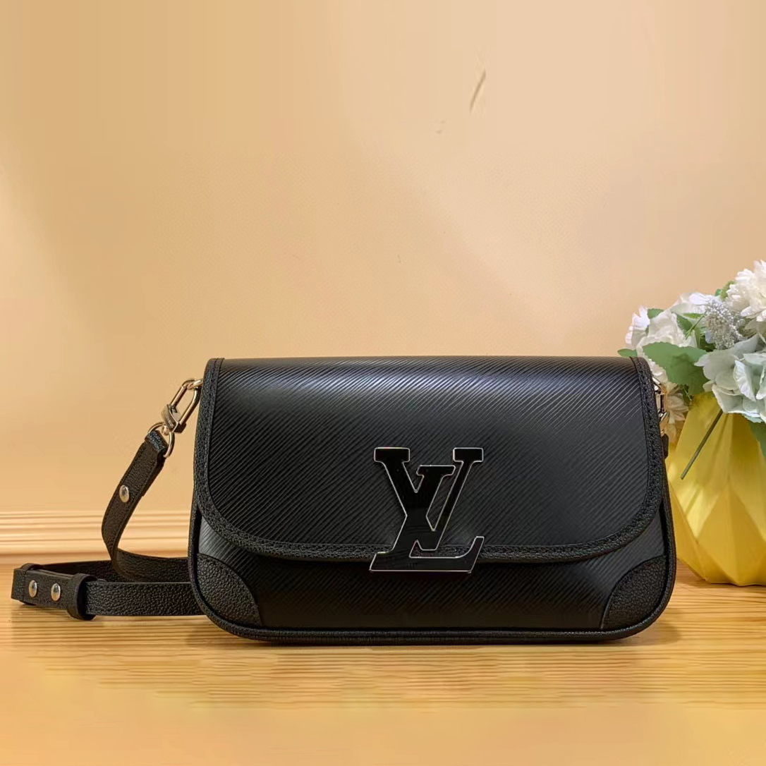 Louis Vuitton Leather Metal Letter Logo Shoulder Bag Bags #nigo56319