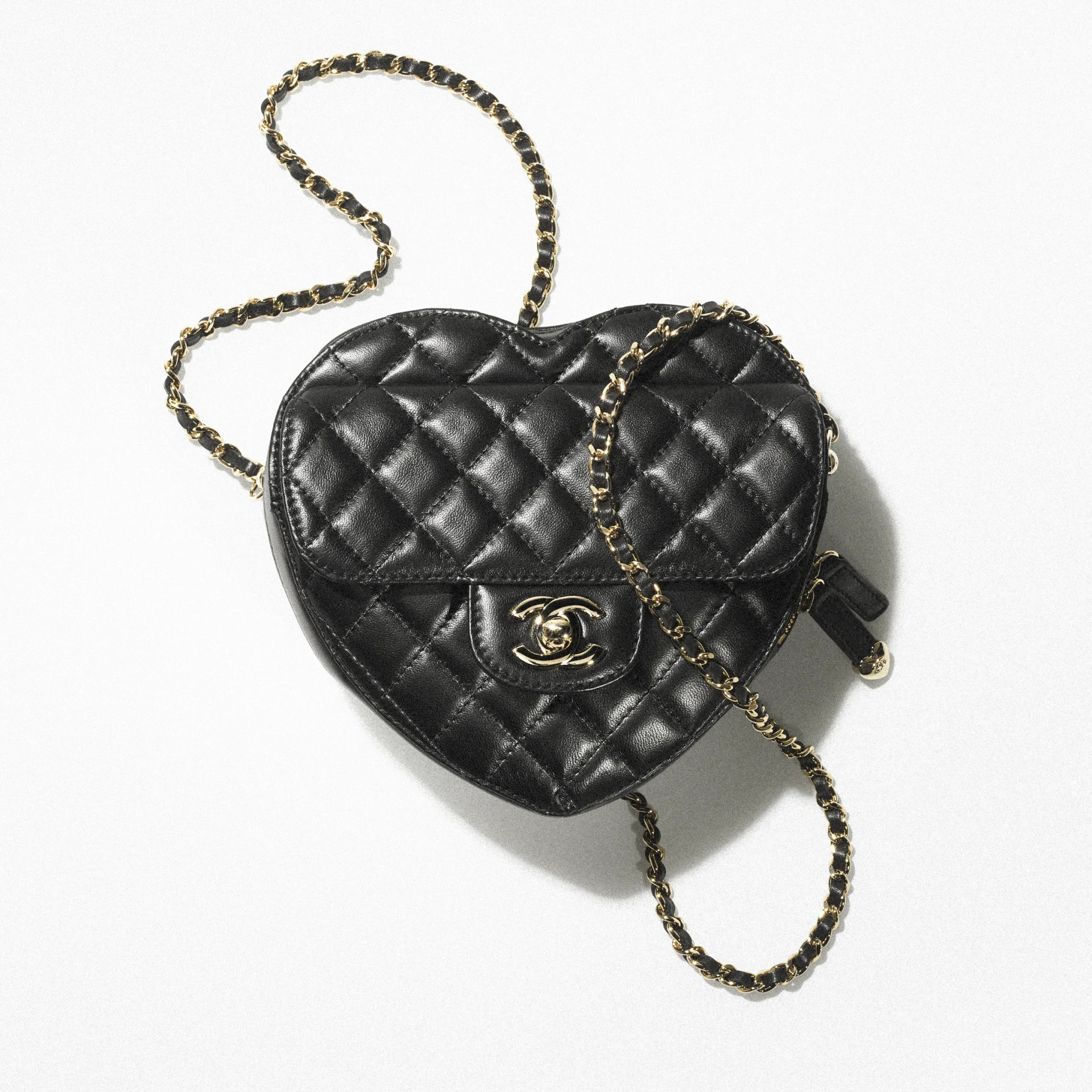 Chanel Leather Heart Bag #nigo53845