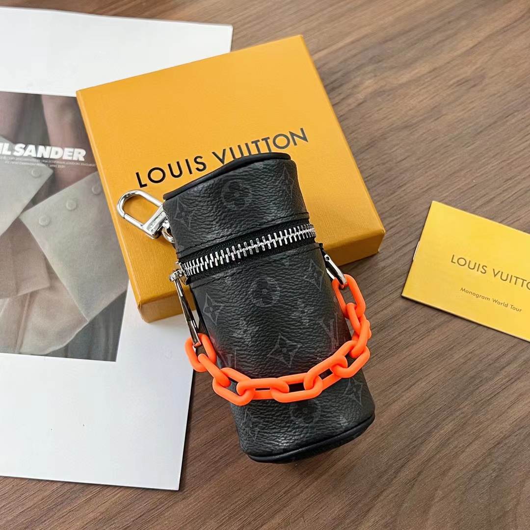 Louis Vuitton Leather bucket bag key chain pendant accessories #nigo56438