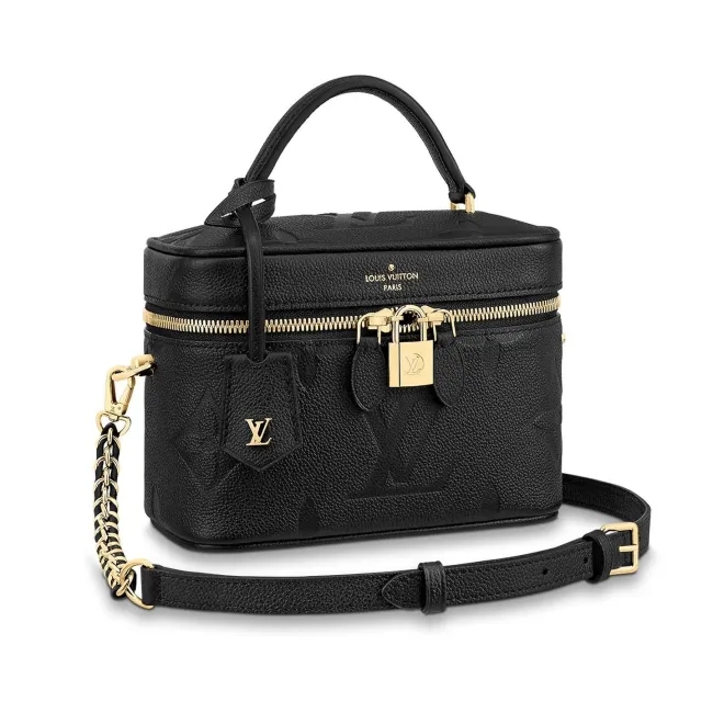 Louis Vuitton Box Leather Cosmetic Bag Tote Bags #nigo53397