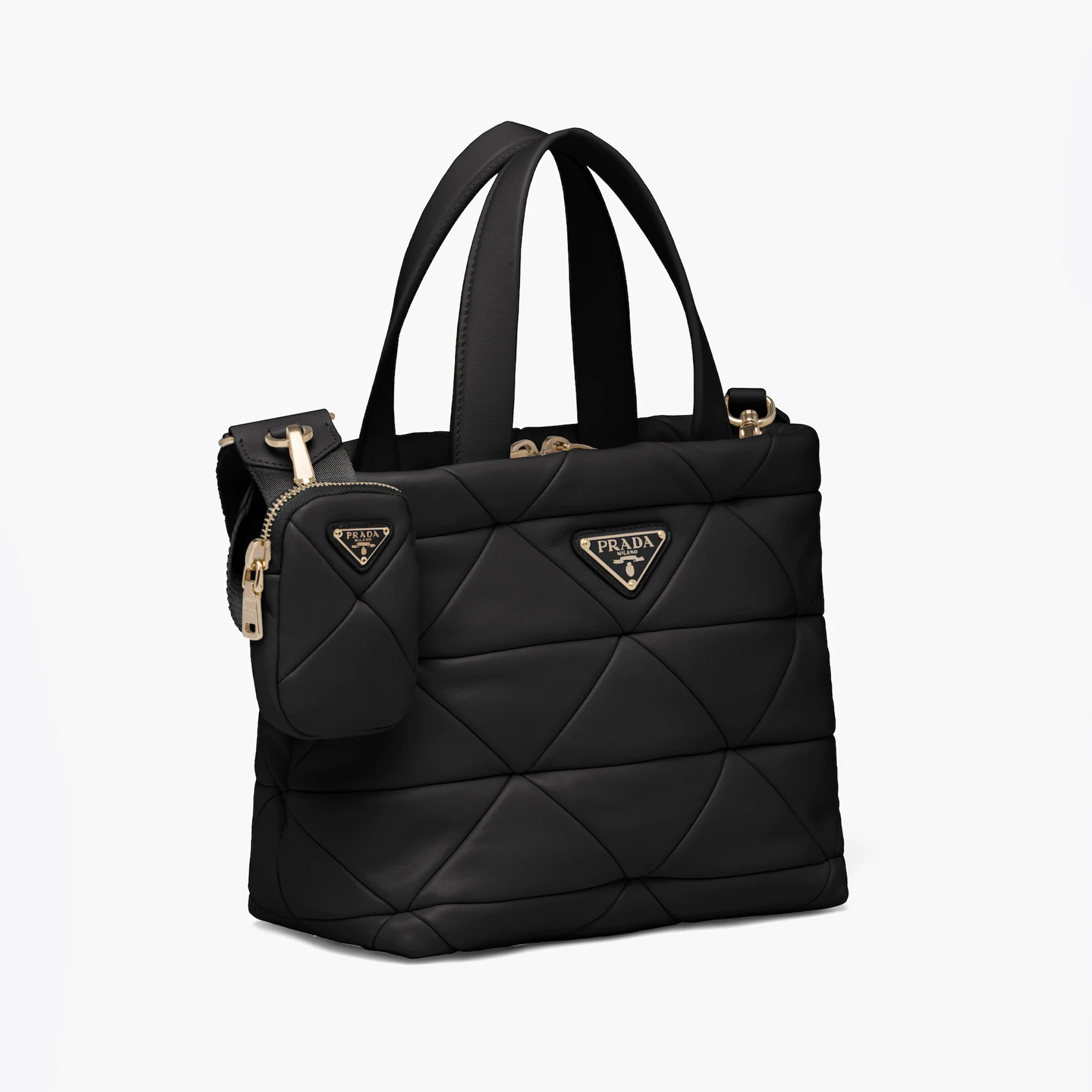 Prada Handheld Quilting Nylon cotton Bags #nigo53361