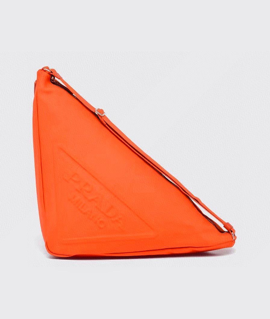 Prada Canvas Triangle Chest Bag Shoulder Bags #nigo53713