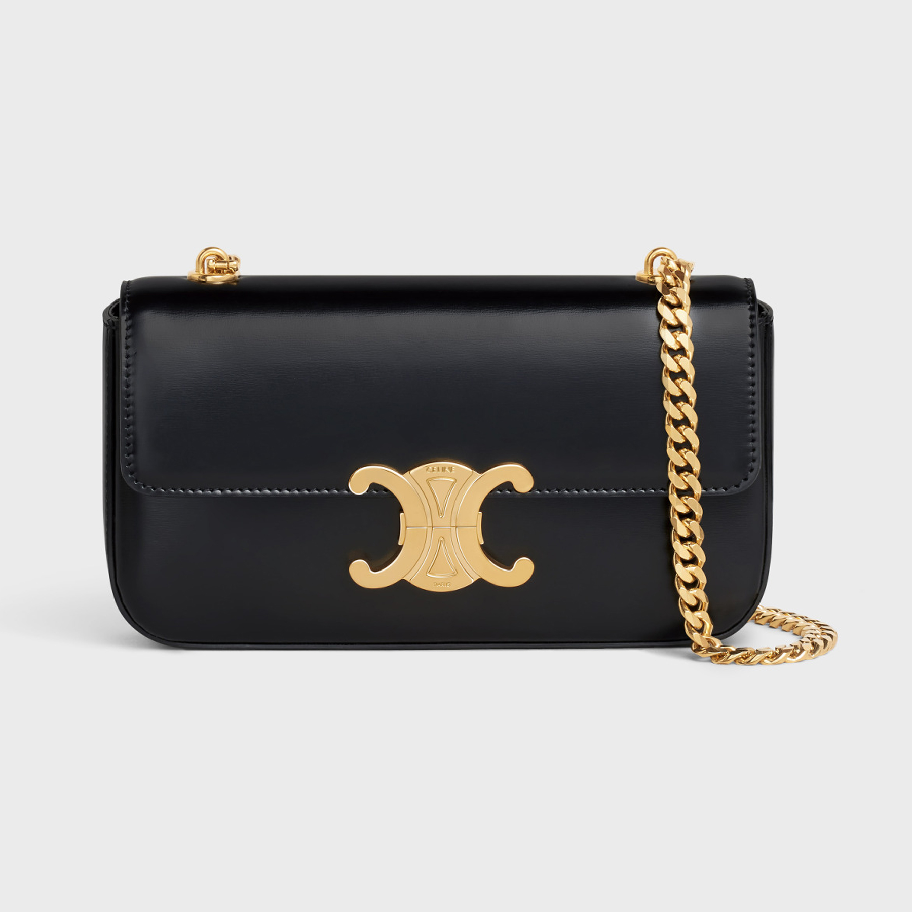 Celine Leather Chain Shoulder Underarm Bag Bags #nigo53236