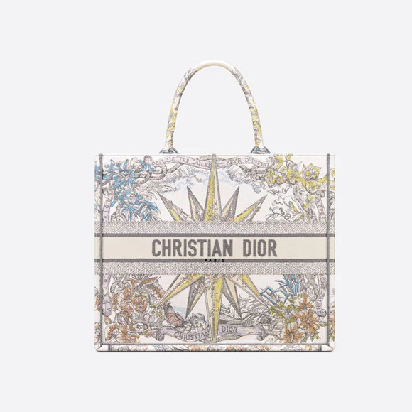 DIOR Canvas Portable Square Tote Bag Bags #nigo56244
