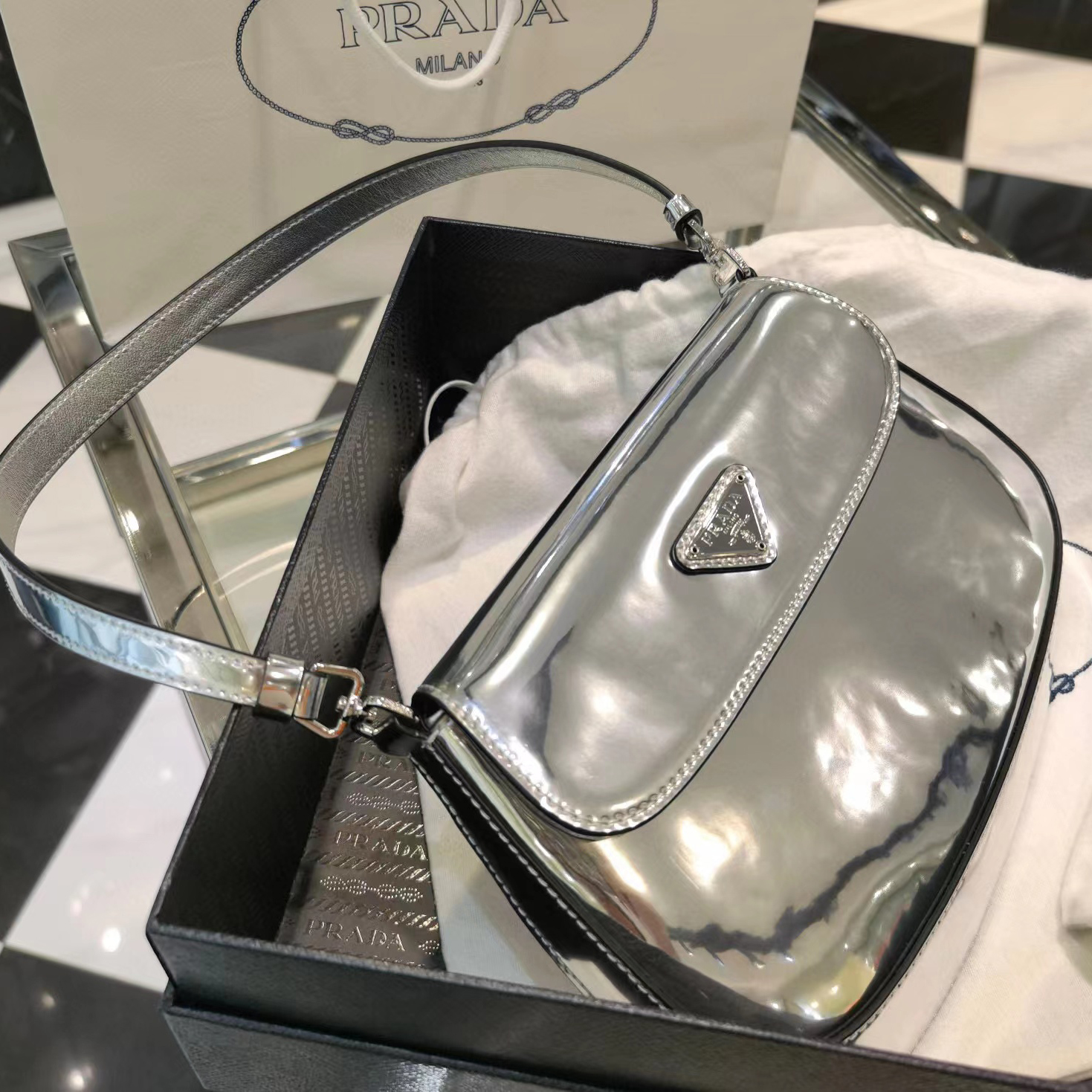 Prada Bright Single Shoulder Messenger Bag Bags #nigo56434