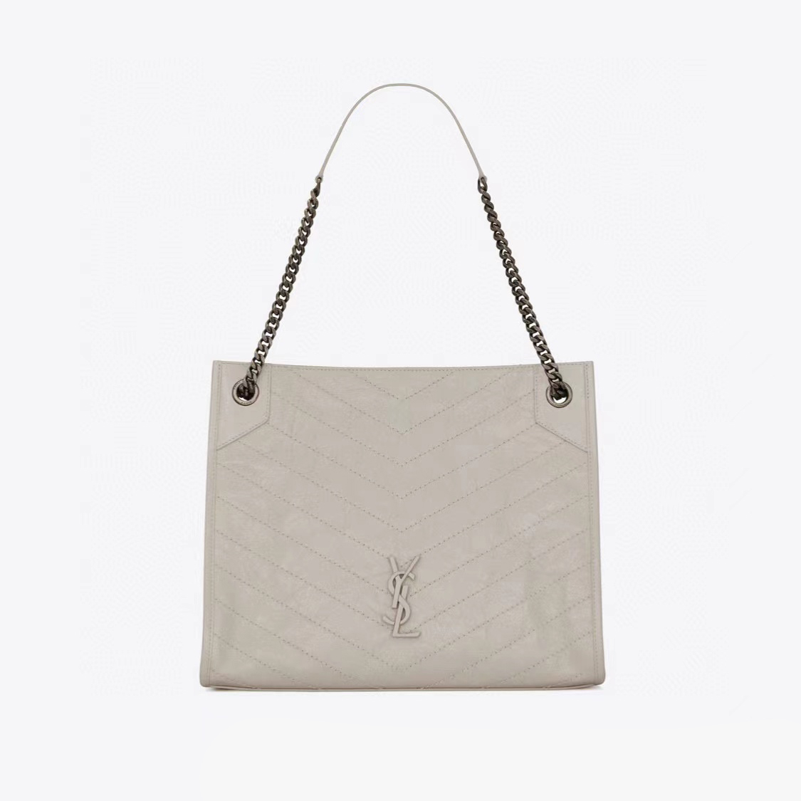 SAINT LAURENT Pleated Single Shoulder Diagonal Bag Bags #nigo56614