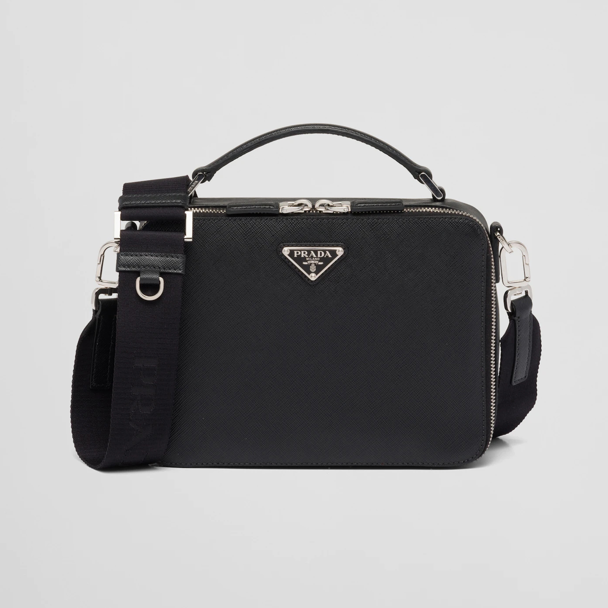 Prada Box Suitcase Leather Shoulder Bag #nigo53741