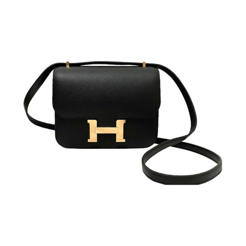 Hermes Gold Buckle Tote Leather Bag Shoulder Bag #nigo54341