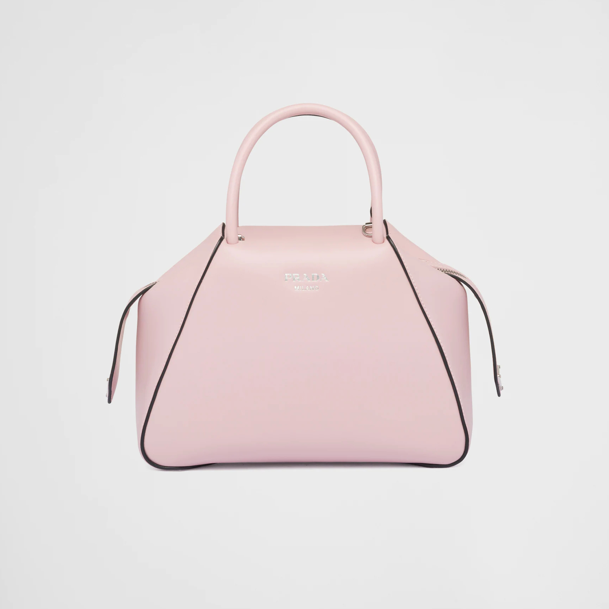 Prada Leather Pencil bag handbag shoulder Bag Bags #nigo51776