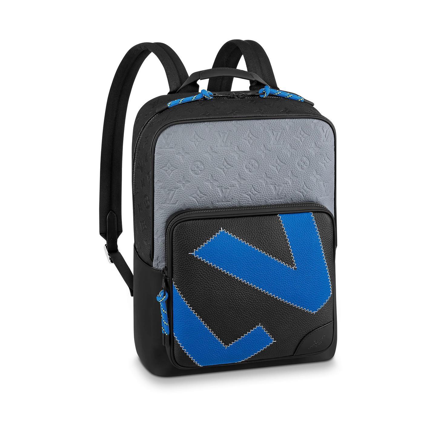 Louis Vuitton Panelled Plain Leather Backpack Bag Bags #nigo4531