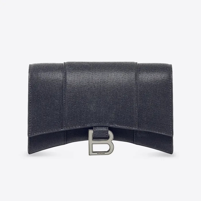Balenciaga Hourglass Shiny Chain Wallet Crossbody Bag Bags #nigo53212
