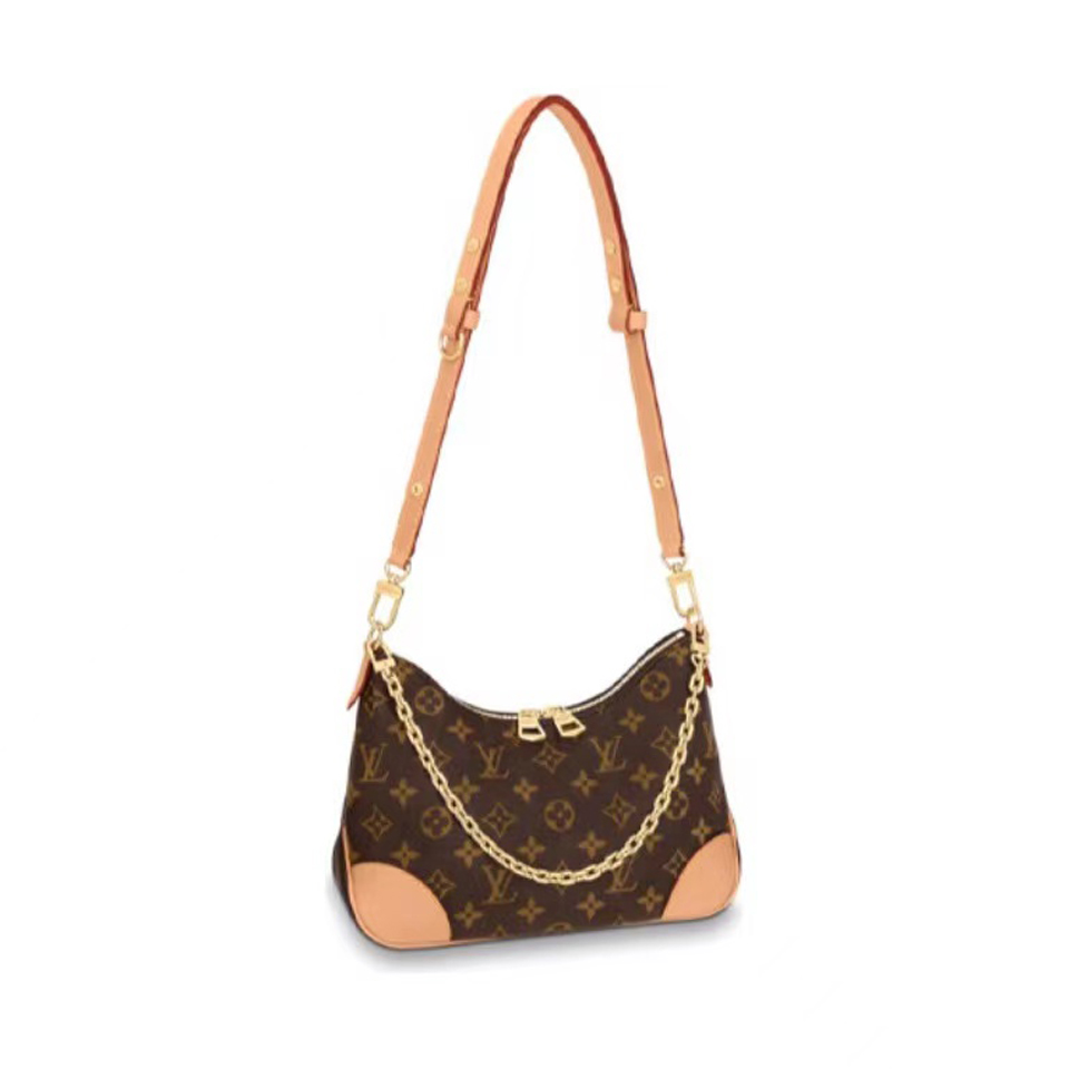Louis Vuitton Chain Single-Shoulder Cross-Body Crescent Bags Shoulder Bag #nigo51961