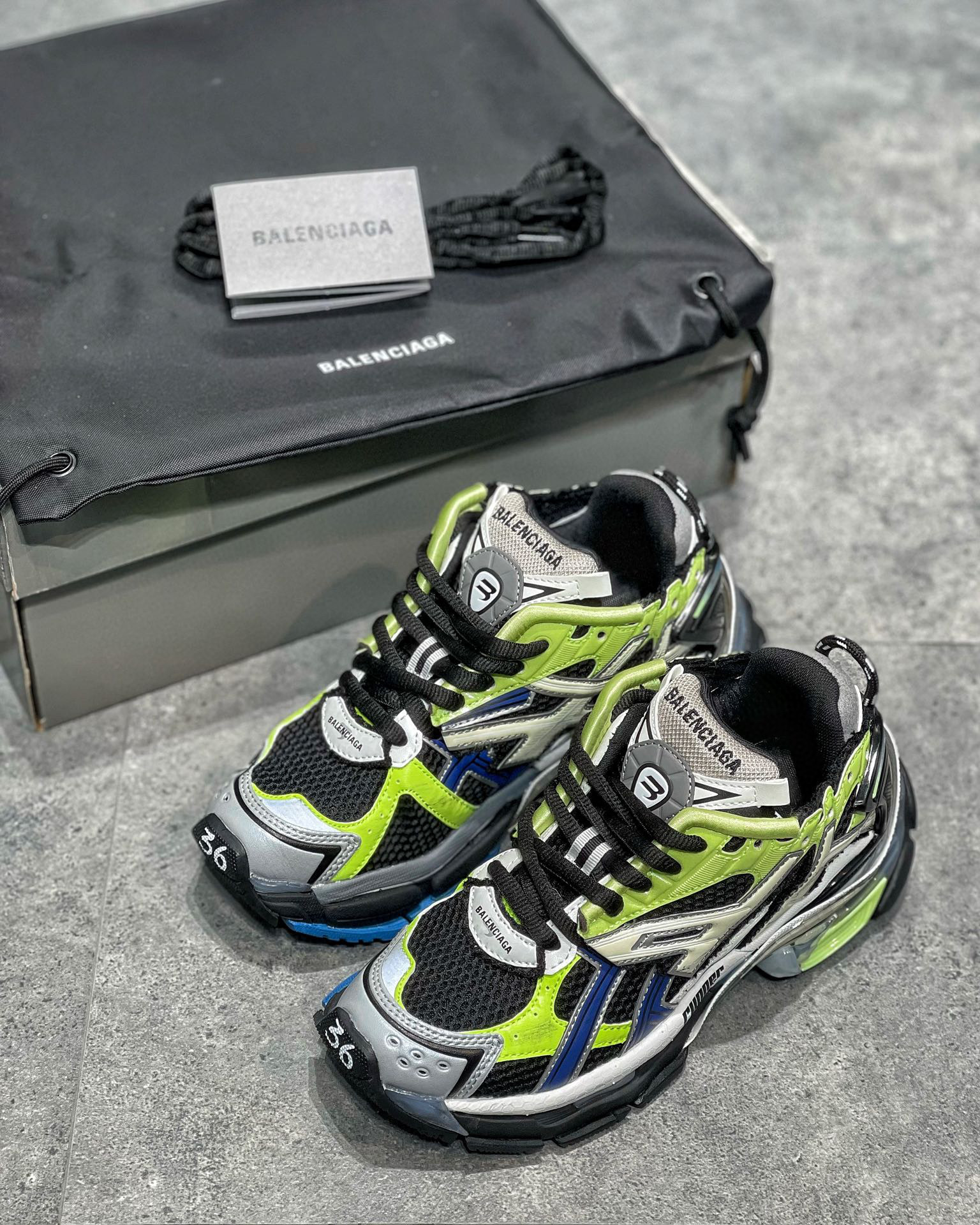 Balenciaga Runner Sneakers Casual Shoes Original Packaging Shoes #nigo518