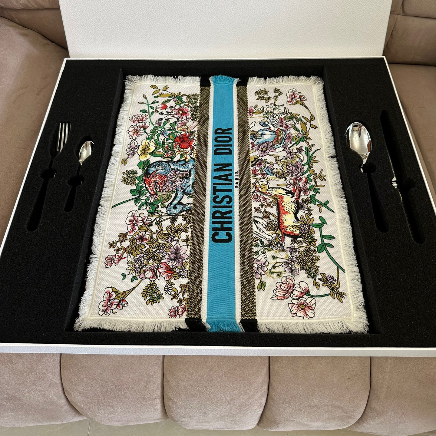 Dior Placemat Cutlery Mat Knife And Fork Series #nigo96335