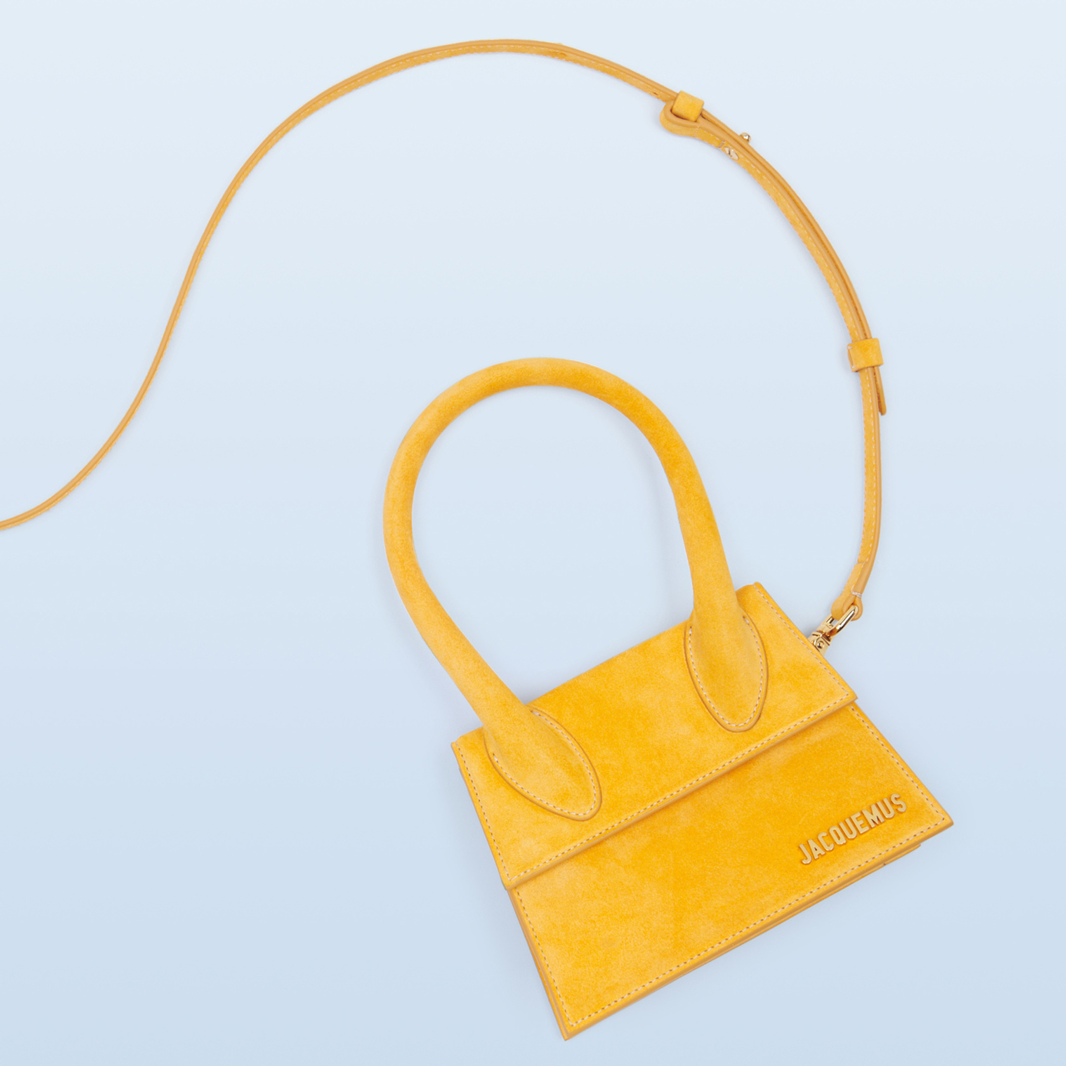 jacquemus Leather Rigid Suede Bag MINI Tote Bags #nigo53167